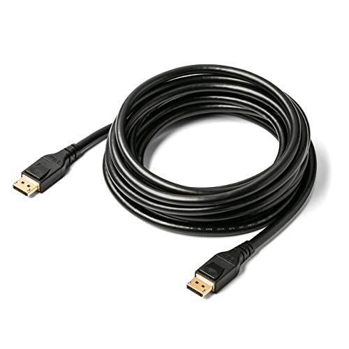 サンワダイレクト DisplayPort ケーブル 1.4規格 5m 8K/60Hz・4K/120Hz HDR10対応 ディスプレイポート DPケーブル 500-KC025-50