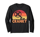 Ce modèle dit Cranky Bikyle Rider Cycling Lovers : ce design dit Cranky avec une manivelle sur un VTT, un vélo de randonnée ou un vélo de route
