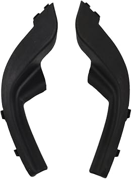 Windshield Wiper Cowl Cover Trim Replacement, Windshield Wiper Side Cowl Extension Cover Trim, Black