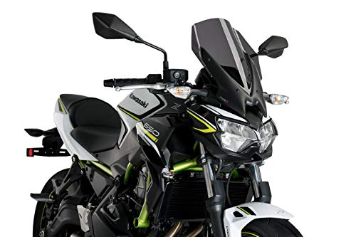Puig Windshield Naked New Generation Touring Kawasaki Z650 20' C/Dark Smoke