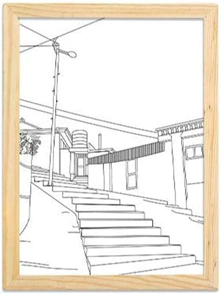 Pintura iluminada (alimentada por USB, 3 modos de iluminación), imagen de luces LED, decoración de pintura de iluminación, decoración de pared para