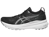 ASICS Women's Gel-Kayano 31 Running Shoes, Black/Pure Silver, 8 Wide