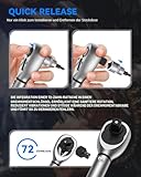 GOYOJO Drehmomentschlüssel 3/8 Zoll, 5-60Nm Motorrädern & Fahrrädern Drehmomentschlüssel...