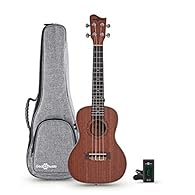Comes with deluxe gig bag and headstock tuner Distinctive, characterful tone delivered by Sapele mahogany body Crafted for performance with first-rate Hartwood electronics for crisp, amplified sound Premium feel provided by sleek Aquila strings