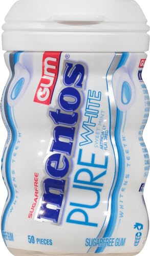 Mentos Pure White Gum, Sweet Mint - Image 8