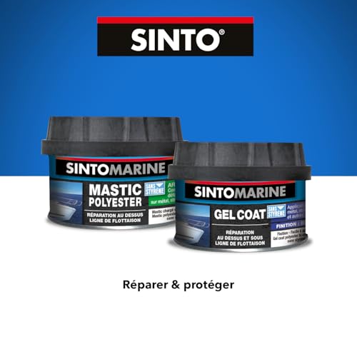 Gel Coat blanc SINTOMARINE étanche et résistant à l'eau de mer - 5