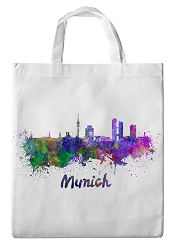 Merchandise for Fans Einkaufstasche- 38x42cm, 8 Liter - Motiv: Bayern München Silhouette - 05 Cover