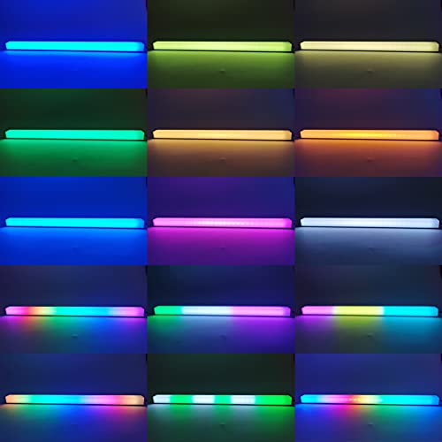 airgoo Addressable RGB PC LED Light Bar, AG-NEON-DLS30-1 Aluminum Alloy Shell Neon Strip, for 5V 3-pin argb Header or AG-DRGB16 SignalRGB Controller(Not Included), Come with Magnets, Easy to Install