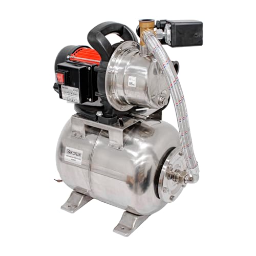 Bricoferr BFG048 Grupo de presión Central de Agua doméstica 800w, 800 W