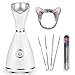 Facial Steamer, DIOZO 10X Penetration 70ML Nano Ionic Facial Steamer Warm Mist Face Steamer for Women Moisturizing Cleansing Pores, With Free 4 Pieces Blackhead Remover Kit and Hair Band