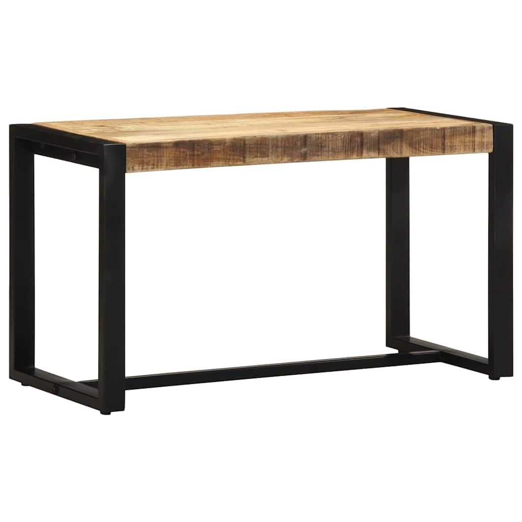 vidaXL Ławka 80x35x45 cm lite drewno surowe mango