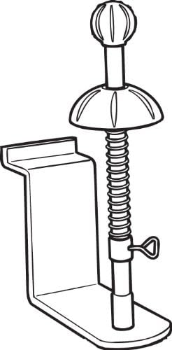 Ingles Products SA-302 Trombone Holder for Slatwall