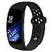 Band Compatible Gear Fit2 Pro /Fit2, Kmasic Silicone Sport Replacement Strap for Samsung Gear Fit 2 Pro & Fit 2, Black