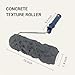 Nichiyo Concrete Texture Roller Concrete Stamp Roller Masonry Form Tool for DIY Decorative Concrete Patterns(D2501)