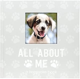 Pearhead Pet Milestone Keepsake, Paw Print Design, Dog Owner Gifts, Cherish Every Memory of Your Pup, Perfect for Dog People or New Puppy Pet Owners, 83029