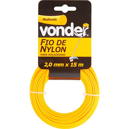 Fio de Nylon 2 x 15 M Redondo, Vonder VDO2980
