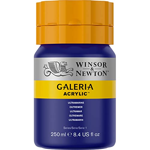 Image of Winsor & Newton Galeria Acrylic Color Tube, 250ml, Ultramarine