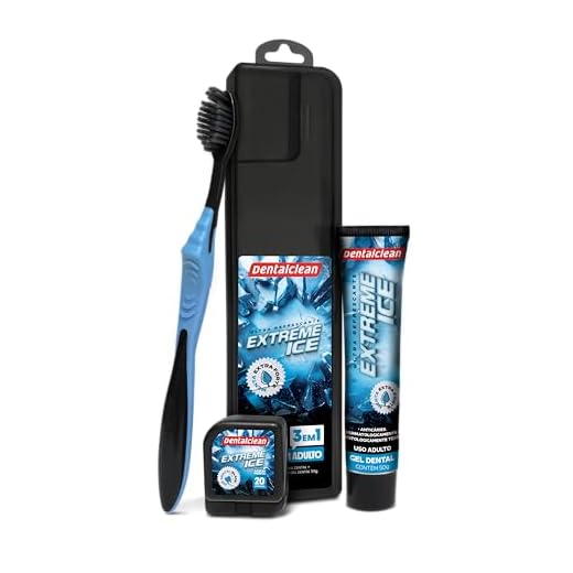 Dentalclean Kit Premium Extreme Ice Preta