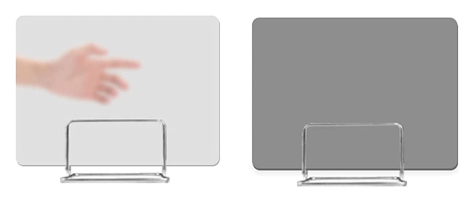 Lunette mobile de bureau en acrylique mat opaque 30 * 50cm