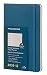 Moleskine 2016-2017 Weekly Notebook, 18M, Large, Steel Blue, Hard Cover (5 x 8.25)