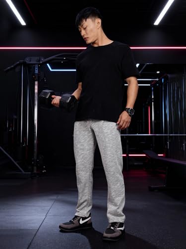 Image of fanideaz Mens Cotton Track Pants for Men Summer Night Lower Gym Trousers Travel Wear Full Length Bottoms Casual Sportswear Relaxed Fit Comfortwear Loungewear Pants