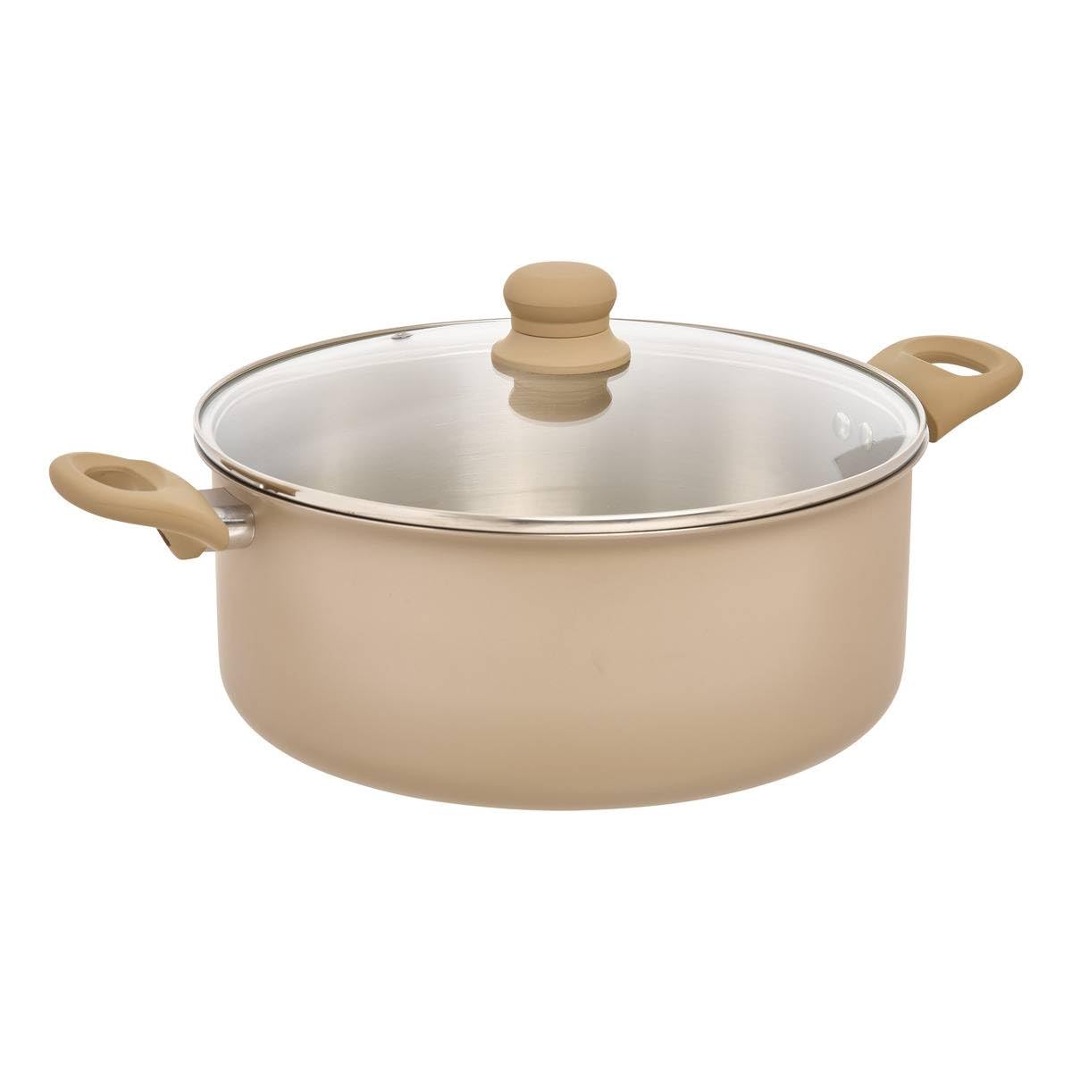Faitout Solstice grand format 28cm beige 5five marmite cuisine