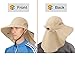 SUN CUBE Wide Brim Sun Hat with Neck Flap, Fishing Hiking for Men Women Safari, Neck Cover for Outdoor Sun Protection UPF50+ | Khaki Tan