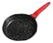 Wok Pan-Antihaft-Bratpfanne 24cm Küchenpfanne Bratpfanne Non-Stick-Steakpfanne ohne Deckel