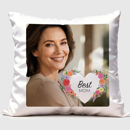 ArtPix 3D Custom Photo Pillow - Personalized Throw Cushion with Picture