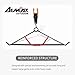 Aimax Outdoor Hunting Game Hoist Gambrel with Elk Hoist Dual Pulley Lift System and Deer Hanger, Hunting Game Hanging Kit for Deer Butcher and Skinning, Max to 700 LB, Hunting Gifts for Men