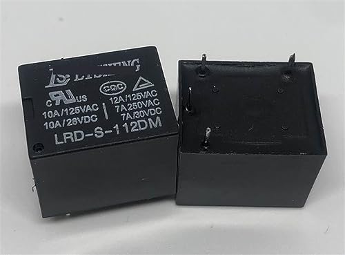 Relé LRD-S-112DM de 4 pines y 12V con capacidad de 7A para placas electrónicas
