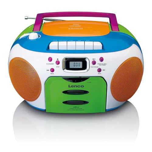 Lenco SCD-971 - CD Player - Radio CD Player - auch für Kinder - Tragbar