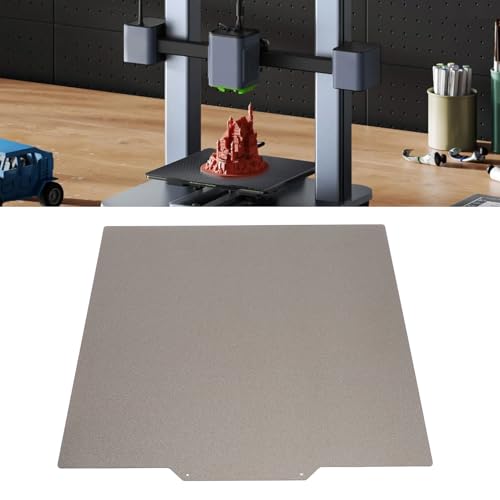 Double Sided PEI Build Plate Textured Smooth PEI Build Plate 250x250mm 3D Printer for QIDI Q1 Pro 2.4 V2 250 M5