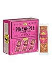 South 40 Snacks Tropical Pineapple Passionfruit Fruit Bar, just 2 Ingredients, Real Dried Fruit Leather (35g Bar, Pack of 18)