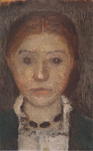 Poster Paula Modersohn Becker autoportrait pour grand mur salon et bureau elegant