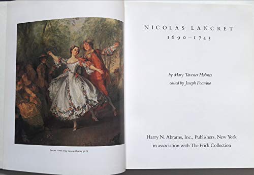 Nicholas Lancret 1690-1743 B000IB298M Book Cover