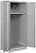 Salsbury Industries Wardrobe Heavy Duty Storage Cabinet, Unassembled, Gray