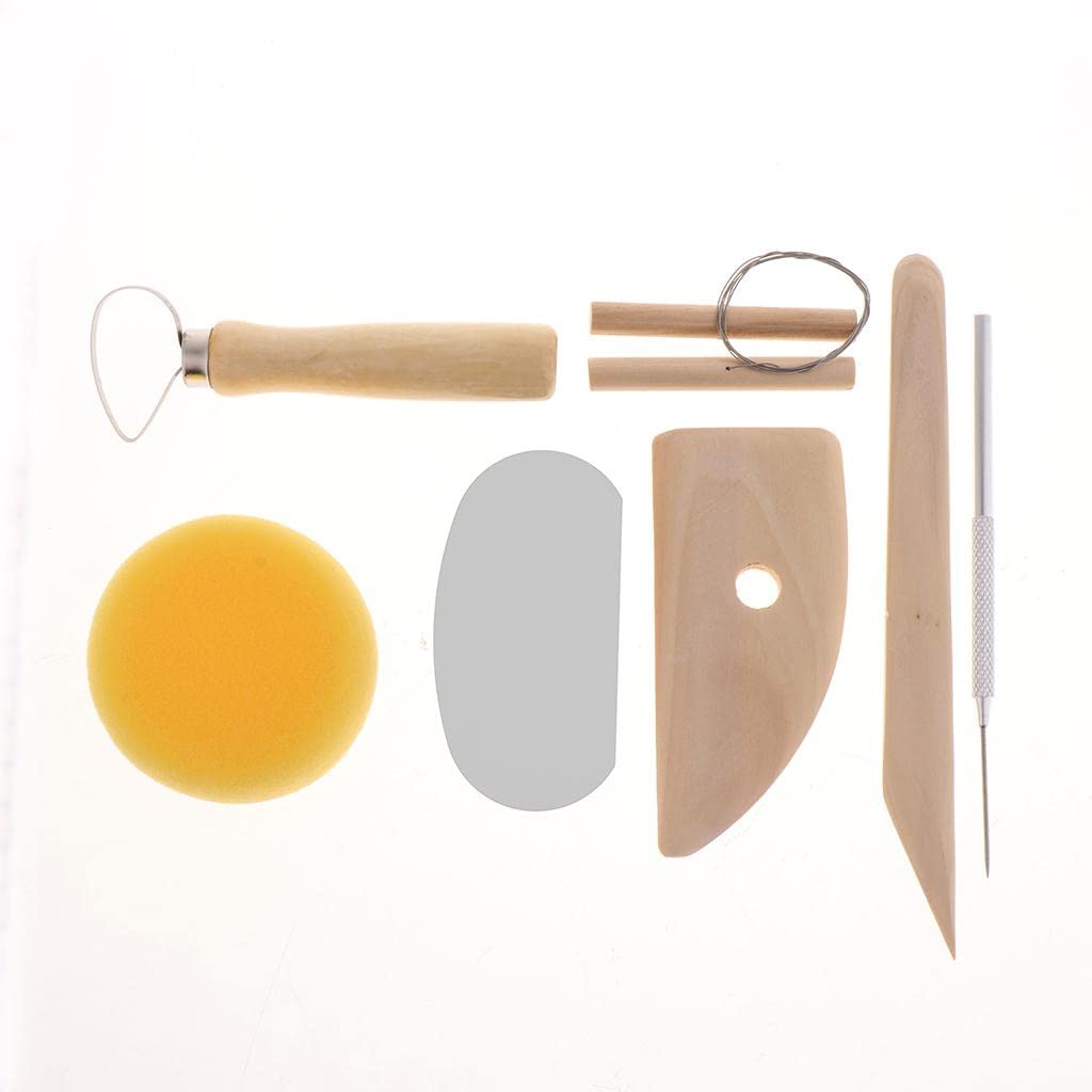 Ton Sculpting Tools Set für Anfänger Crafts, 45stk