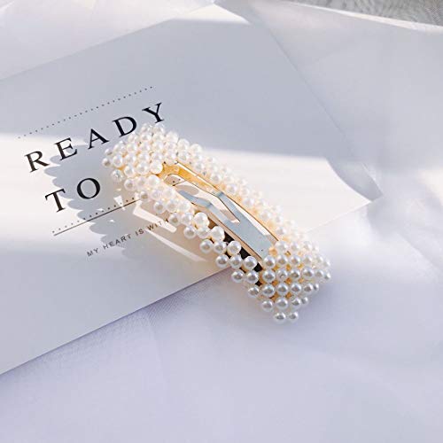Gracious Pearl Plated Hairclip, Elegant Accessory