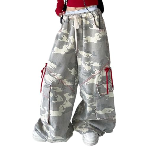 Pantalones de camuflaje para juegos al aire libre de niñas de 4-7 años