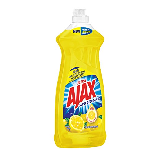 image for Ajax 1170123 Super Degreaser Dish Soap Liquid Lemon Scent (44673), cof