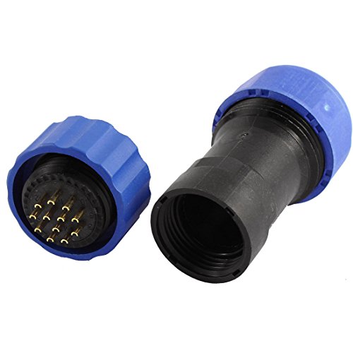 Conector Aviación Impermeable SD20-12 12 Pines miniatura 2