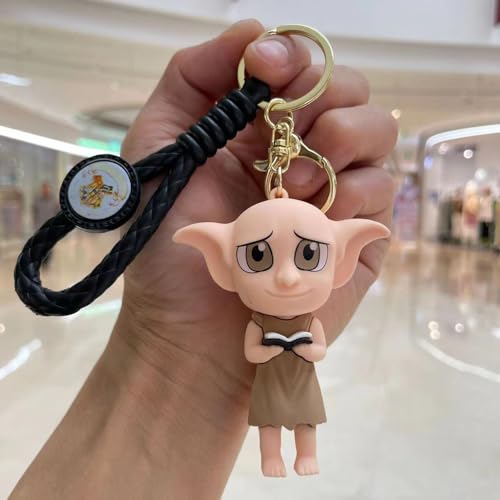 Penny Wise® Cute 3D Har Pot Keychain Figure & Bag Charm | Comes With A Hook & Hand Strap | Kids Collectible | Ideal For Girls Return Gifts | Trendy Deisgn | Single Piece