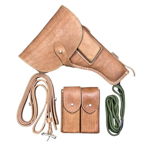 Military Surplus TT-33 Leather Holster & Sling Set