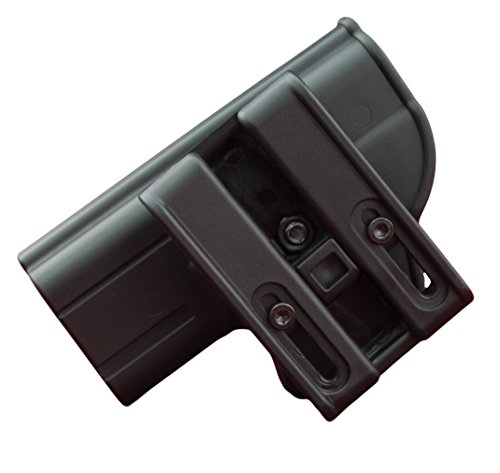 Tagua ZPBH-075 Push Button Lock Style Holster for Ruger LC9 with CT Laser, Black, Right Hand