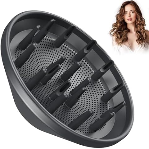 Hair Diffuser, Diffuser Attachment for VACASSO Hair Dryer, Magnetic Design, Hair Diffuser for Natural Curly and Wavy Hair Cover