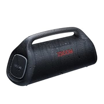 Caixa de Som Boombox LG XBOOM Go XG9S – 80W + 40W RMS, Iluminação Lateral, Iluminação de Palco, 24h de Bateria, IP67
