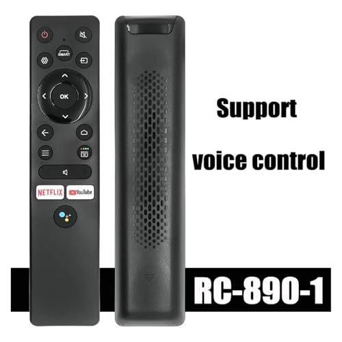 Télécommande Bluetooth RC890 contrôle vocal intelligent pour écran T43USM7020 - 2