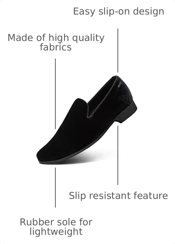 Image of ALLY UNION MAKE FORCE Mens Loafers Dress Slip on Party Wedding Penny Smoking Shoes