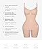 FeelinGirl Shapewear Bodysuit for Women Tummy Control Faja Shaper Seamless Hip Enhancer Thigh Slimmer Body Shaper Nude M/L